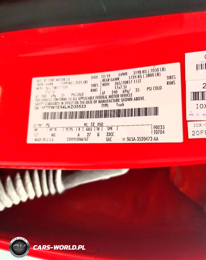 2020 Ford F150 Supercrew VIN:1FTFW1E54LKD35533 - 12