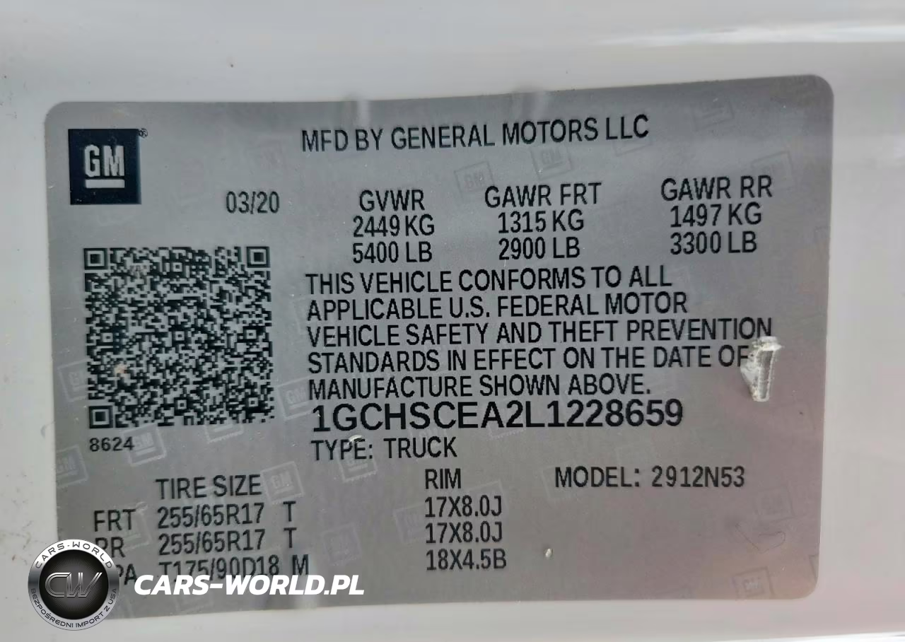 2020 Chevrolet Colorado Lt VIN:1GCHSCEA2L1228659 - 13