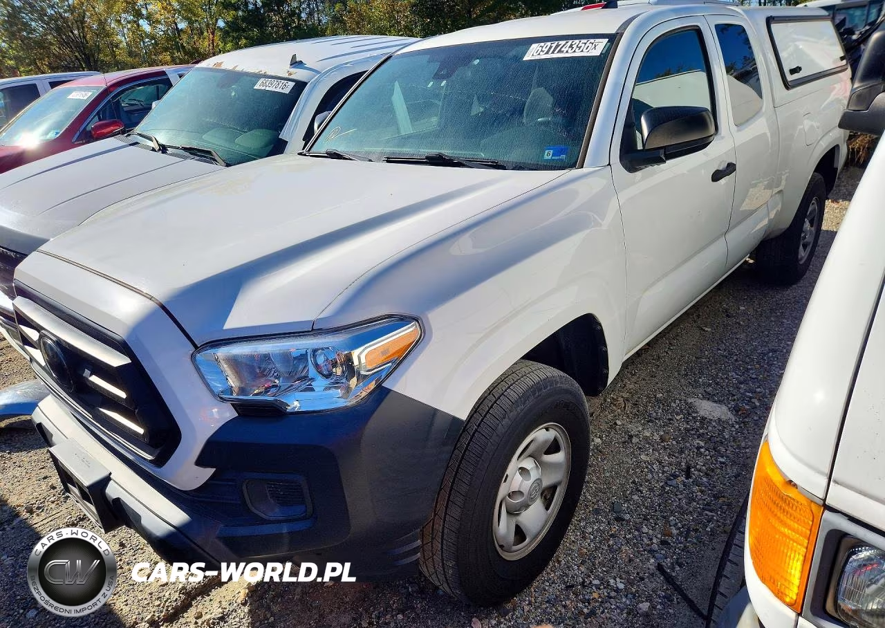 2021 Toyota Tacoma Sr VIN:3TYRX5GN8MT028623 - 1