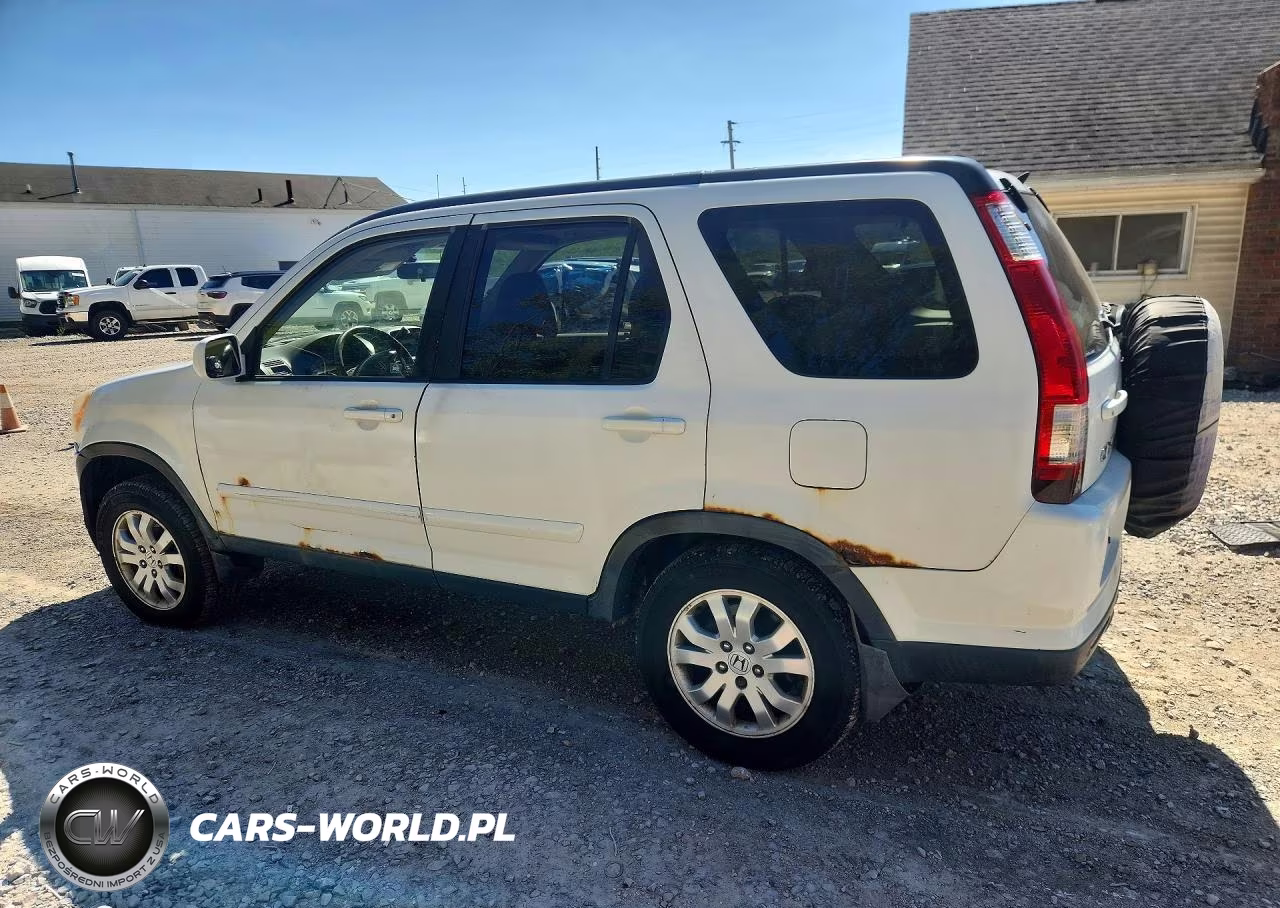 2006 Honda Cr-V Se VIN:JHLRD78916C007542 - 2