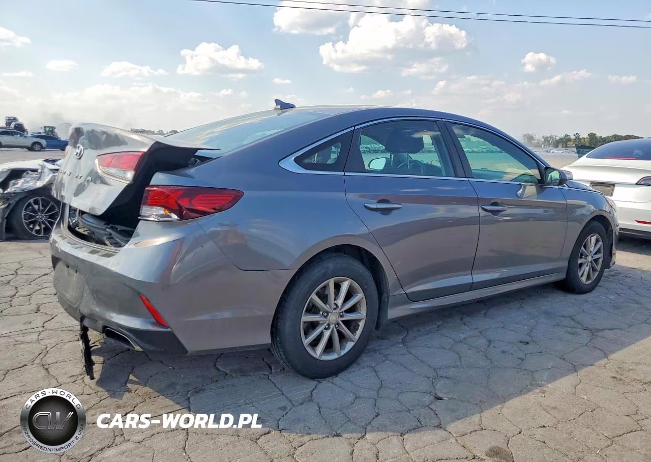 2019 Hyundai Sonata Se VIN:5NPE24AF4KH743616 - 3
