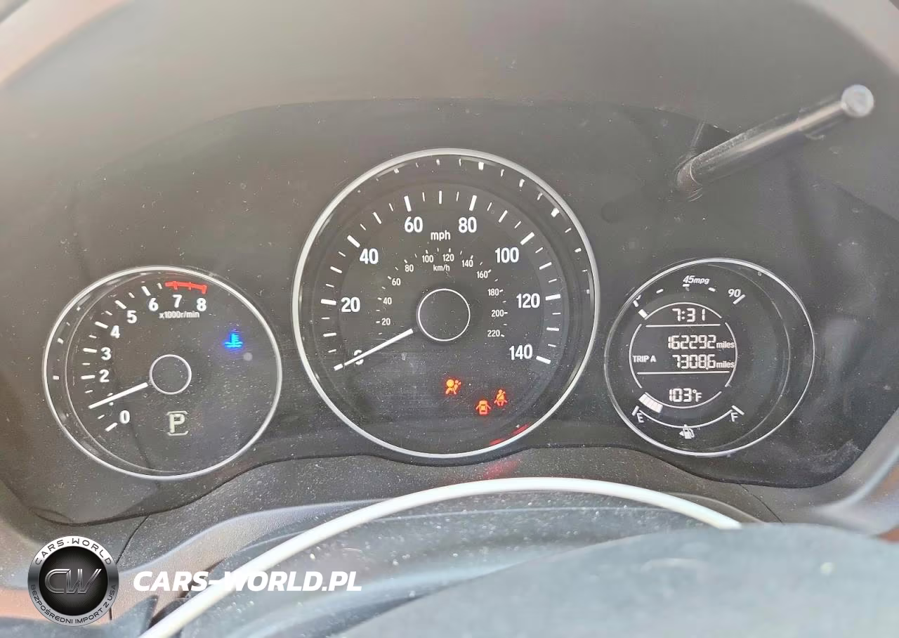 2017 Honda Hr-V Exl VIN:3CZRU6H71HM701780 - 9