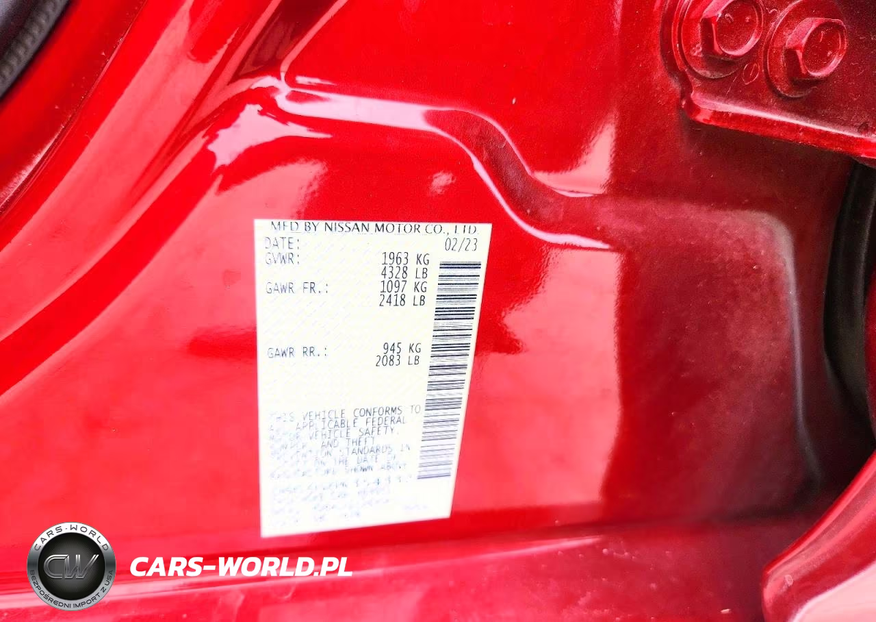 2023 Nissan Altima Sl VIN:1N4BL4EV8PN354332 - 12