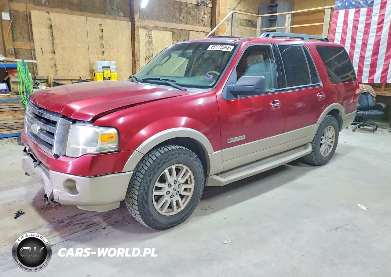2008 Ford Expedition Eddie Bauer VIN:1FMFU18528LA52787 - 1