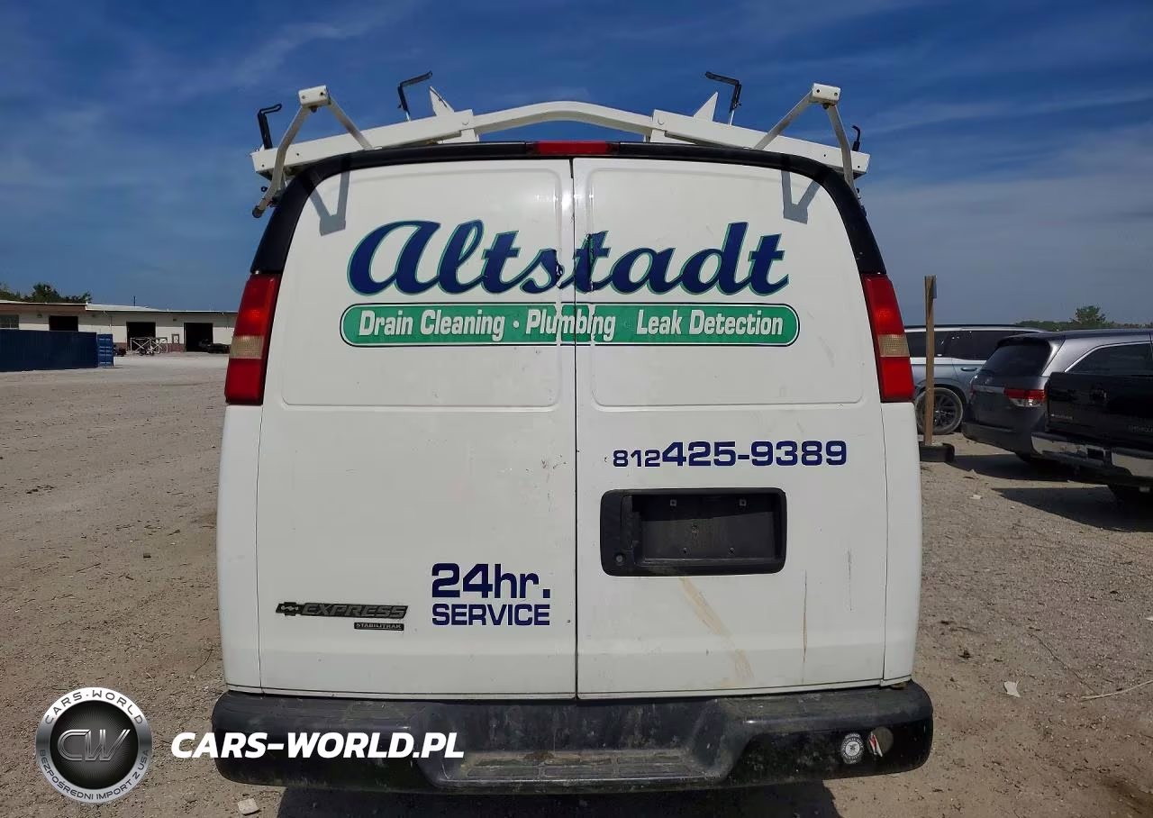 2014 Chevrolet Express 2500 Cargo Delivery Van VIN:1GCWGFBA1E1185031 - 6
