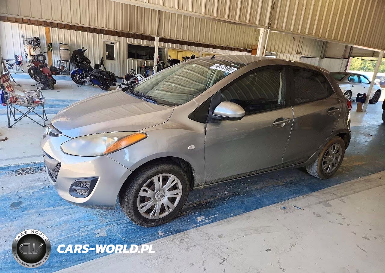 2013 Mazda Mazda2 VIN:JM1DE1KYXD0170402 - 1