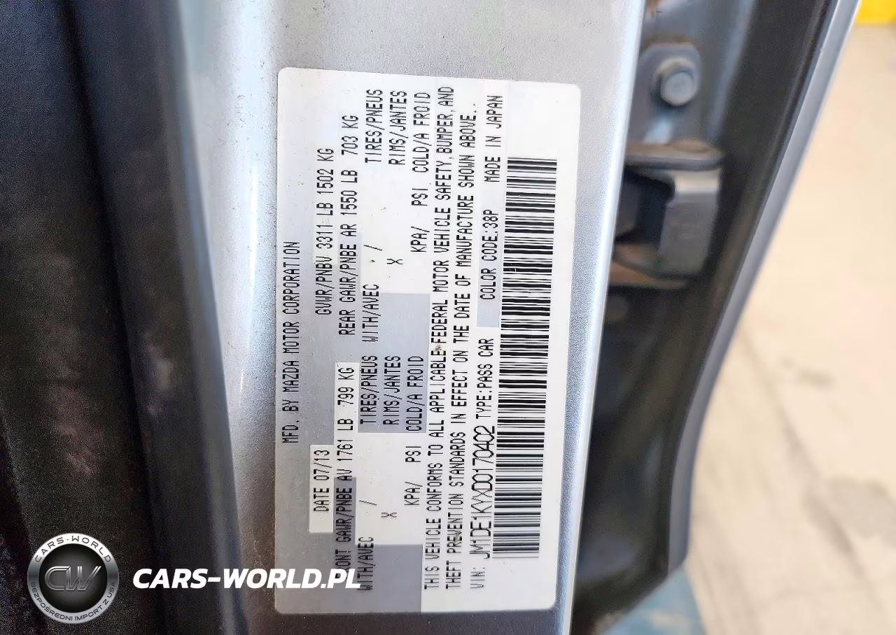 2013 Mazda Mazda2 VIN:JM1DE1KYXD0170402 - 13