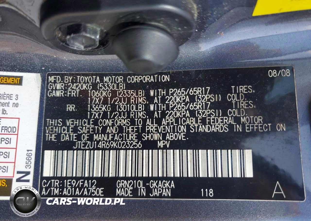 2009 Toyota 4Runner Sr5 VIN:JTEZU14R69K023256 - 13