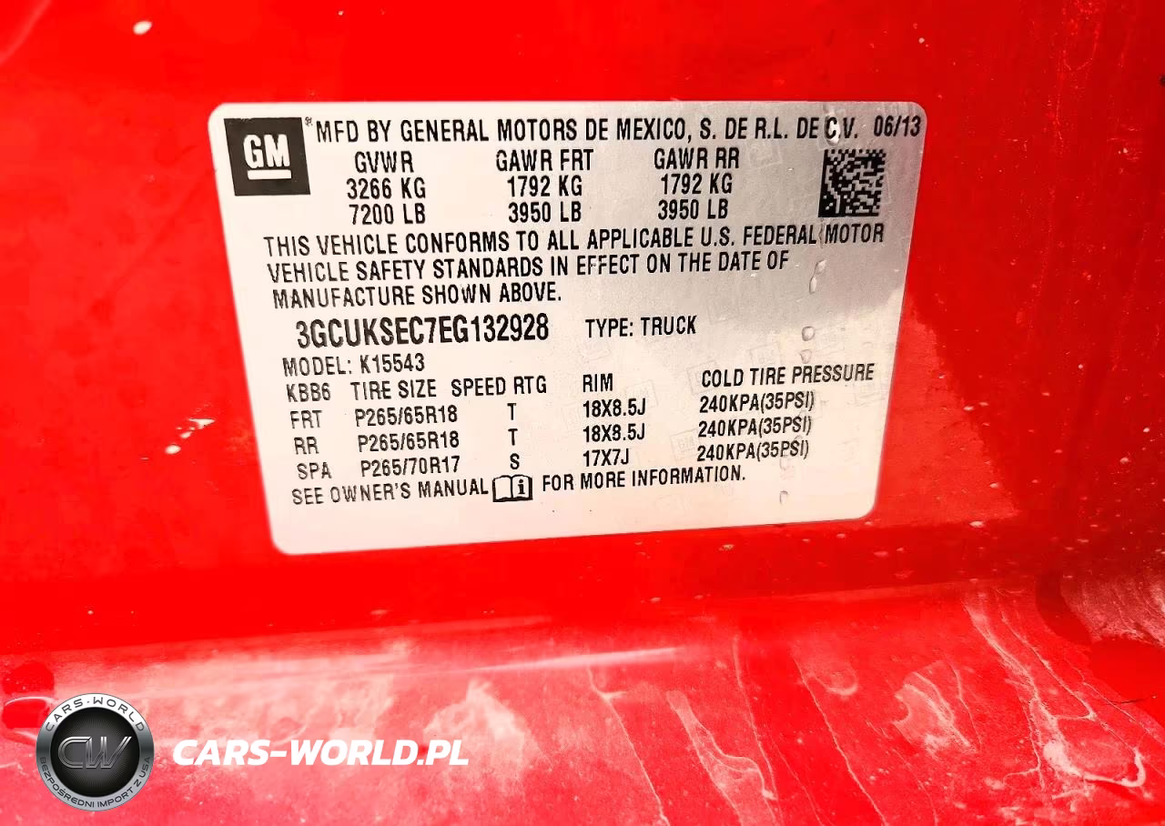 2014 Chevrolet Silverado K1500 Ltz VIN:3GCUKSEC7EG132928 - 12