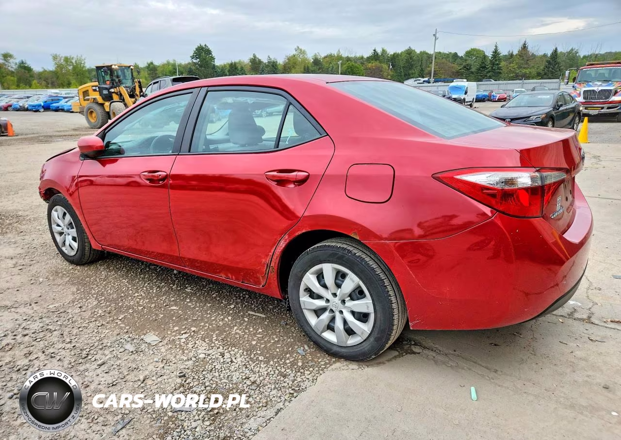 2015 Toyota Corolla Le VIN:2T1BURHE7FC252912 - 2