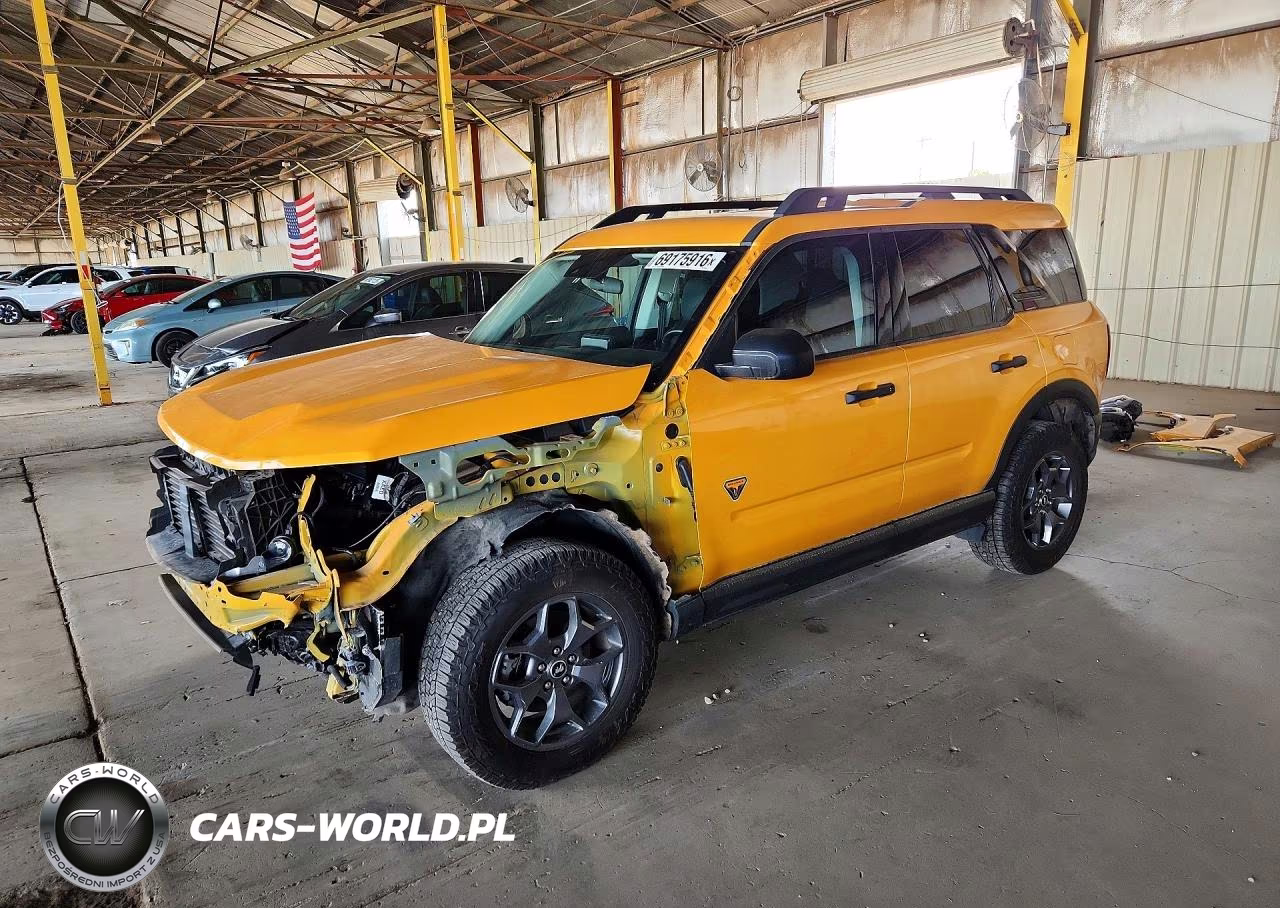 2023 Ford Bronco Sport Badlands VIN:3FMCR9D96PRE29861 - 1