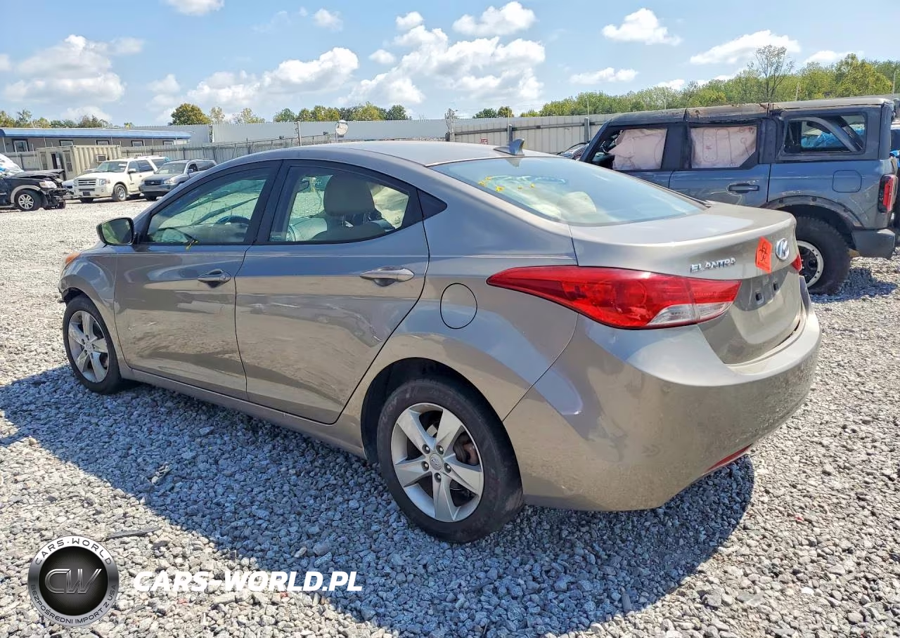 2013 Hyundai Elantra Gls VIN:5NPDH4AE0DH326109 - 2