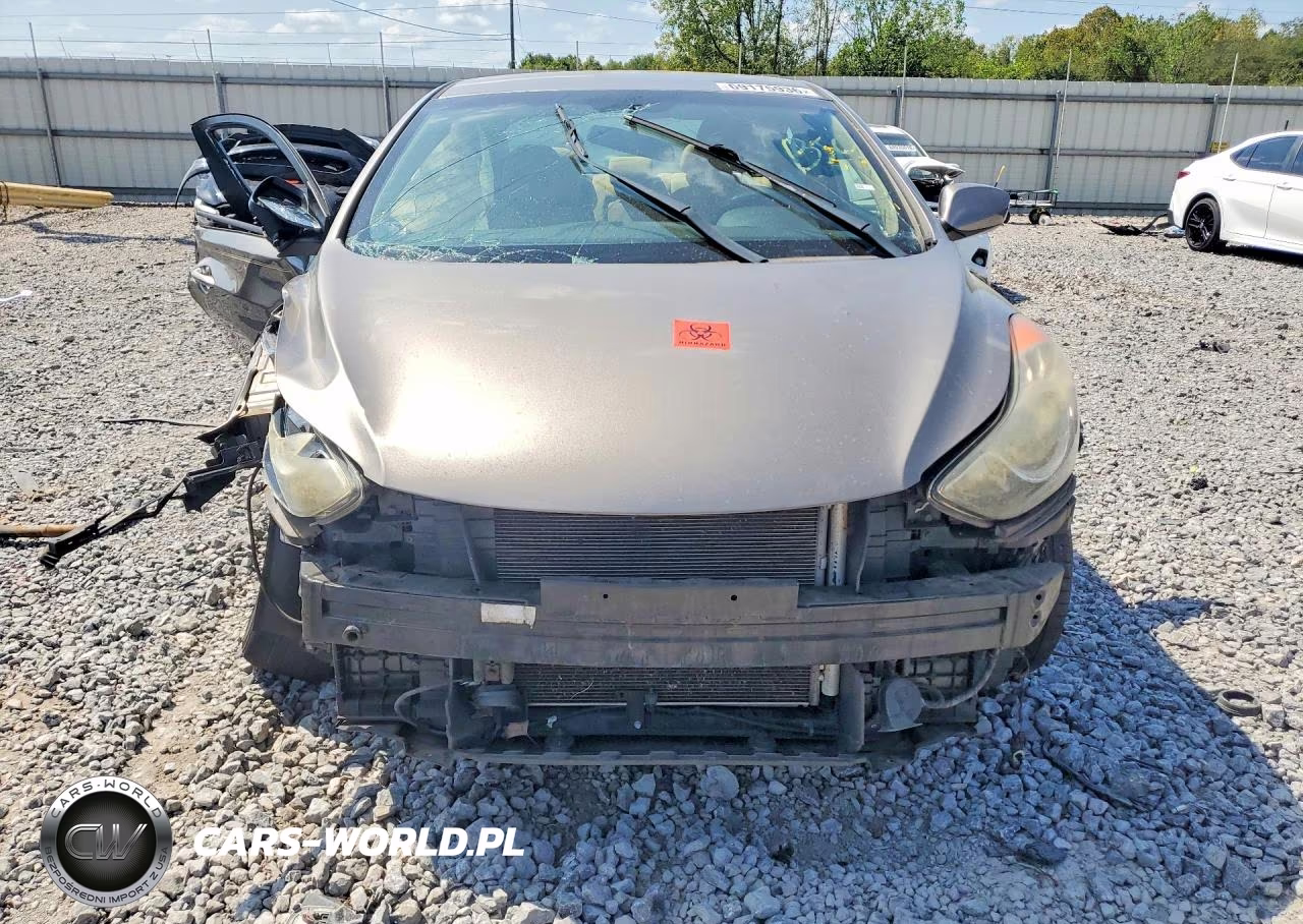 2013 Hyundai Elantra Gls VIN:5NPDH4AE0DH326109 - 5