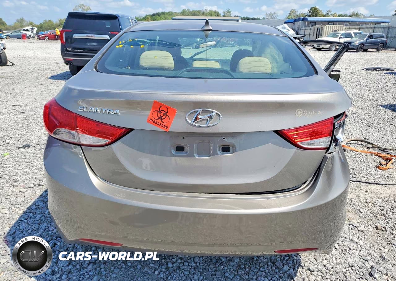 2013 Hyundai Elantra Gls VIN:5NPDH4AE0DH326109 - 6