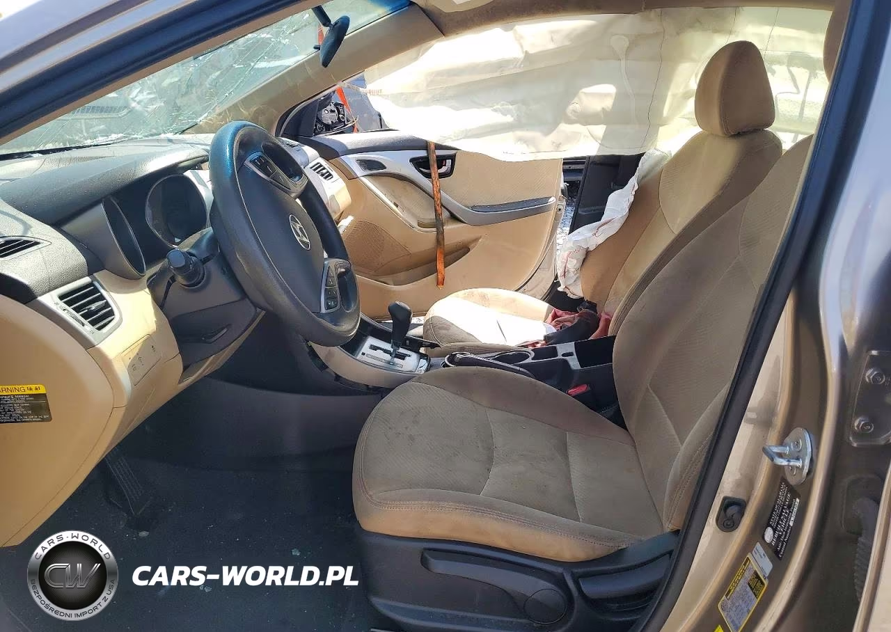 2013 Hyundai Elantra Gls VIN:5NPDH4AE0DH326109 - 7