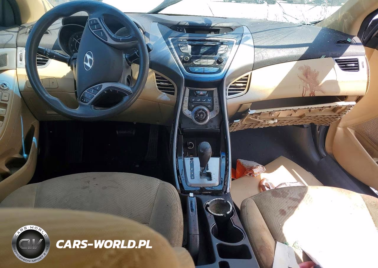 2013 Hyundai Elantra Gls VIN:5NPDH4AE0DH326109 - 8