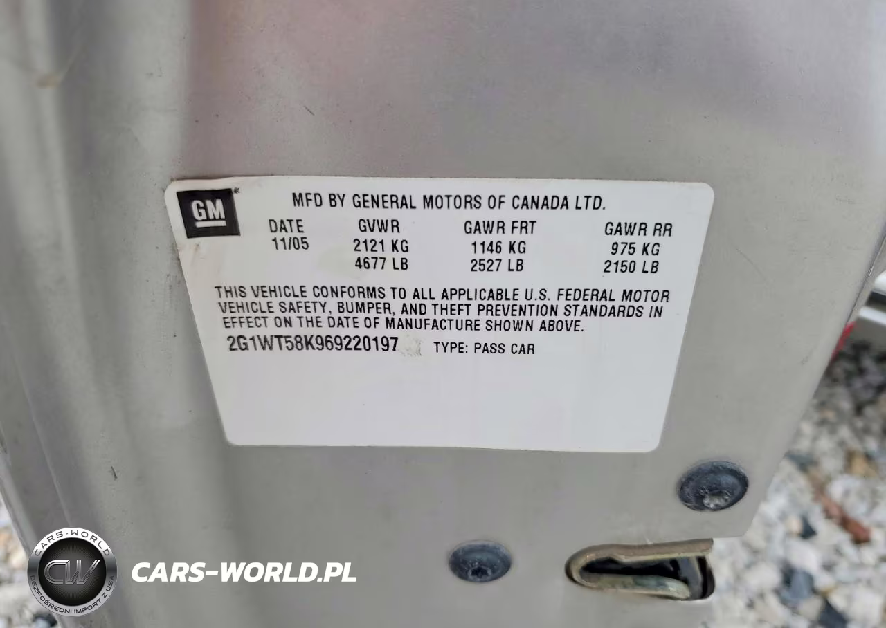 2006 Chevrolet Impala Lt VIN:2G1WT58K969220197 - 12