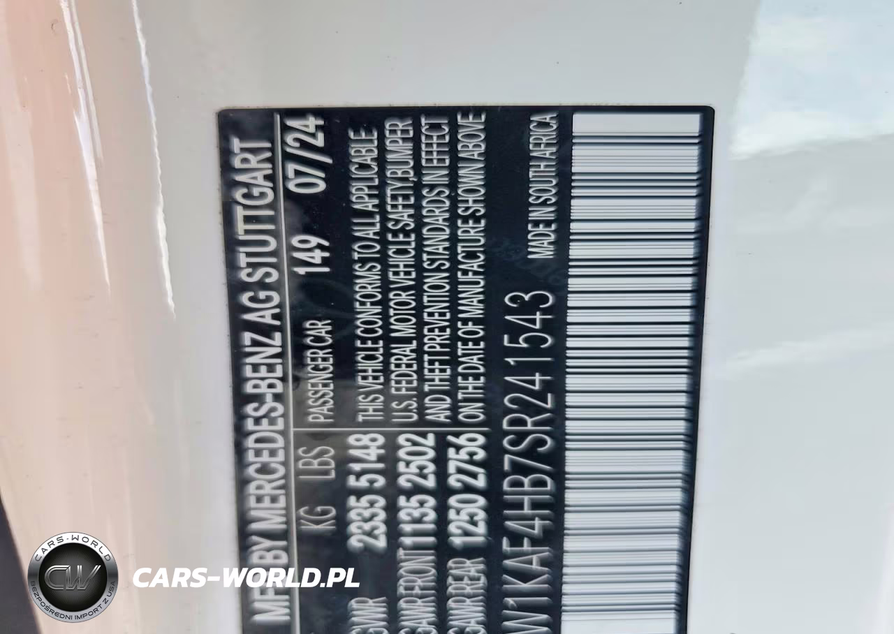 2025 Mercedes-Benz C 300 4Matic VIN:W1KAF4HB7SR241543 - 12