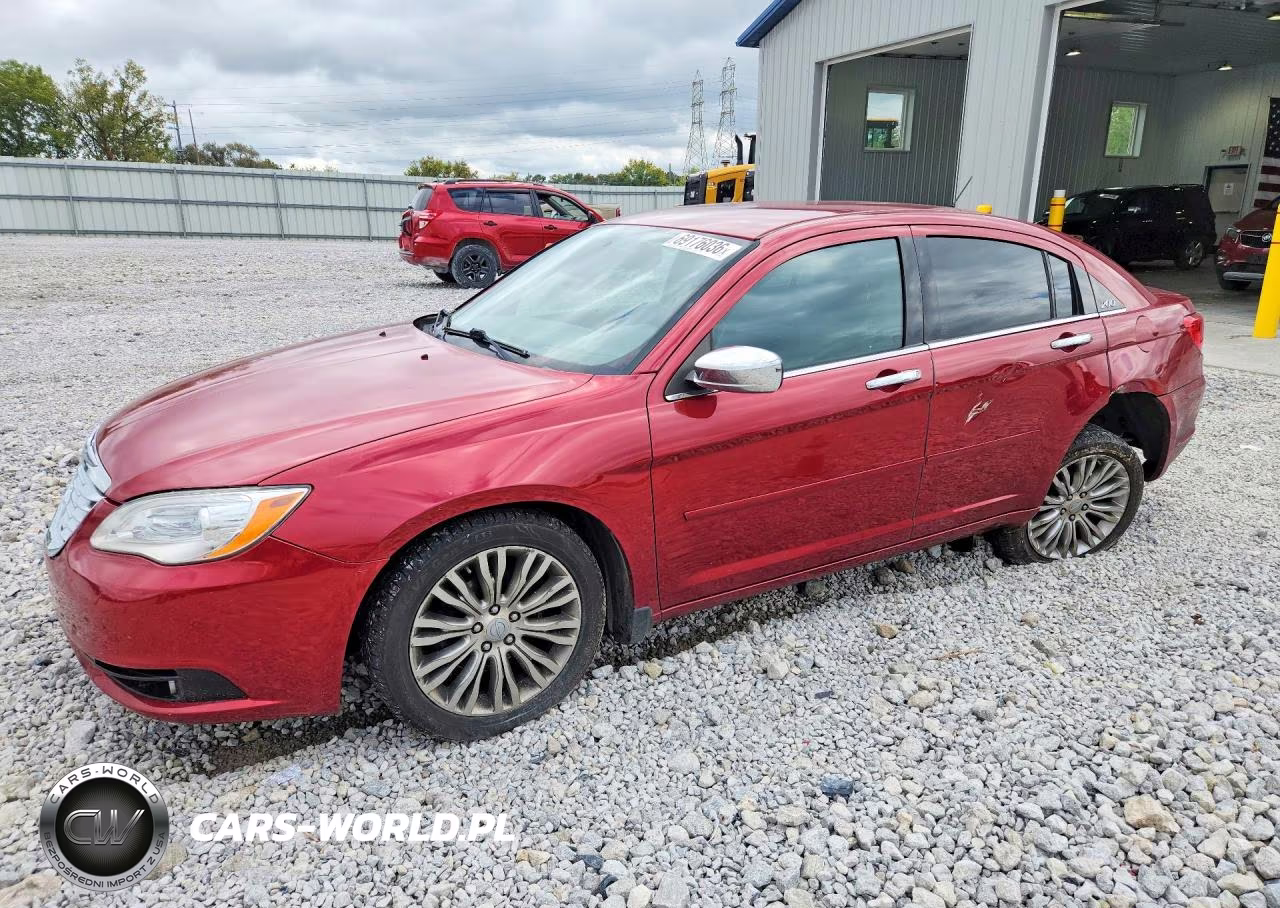 2012 Chrysler 200 Limited VIN:1C3CCBCB7CN277477 - 1