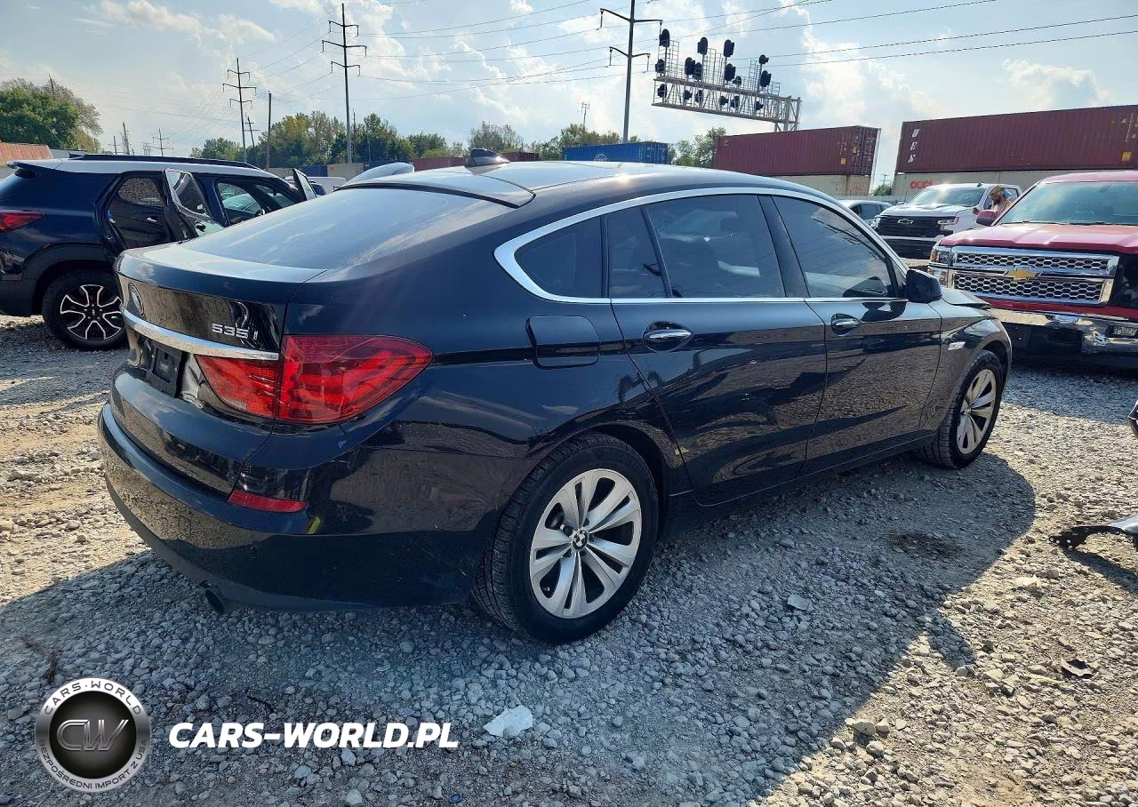 2012 BMW 535 Xigt VIN:WBASP2C58CC338463 - 3