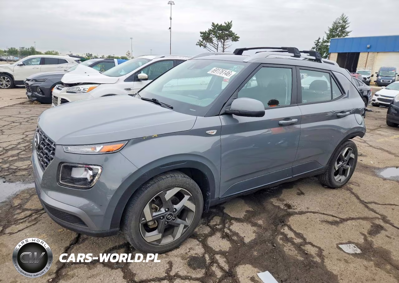 2022 Hyundai Venue Sel VIN:KMHRC8A37NU135980 - 1