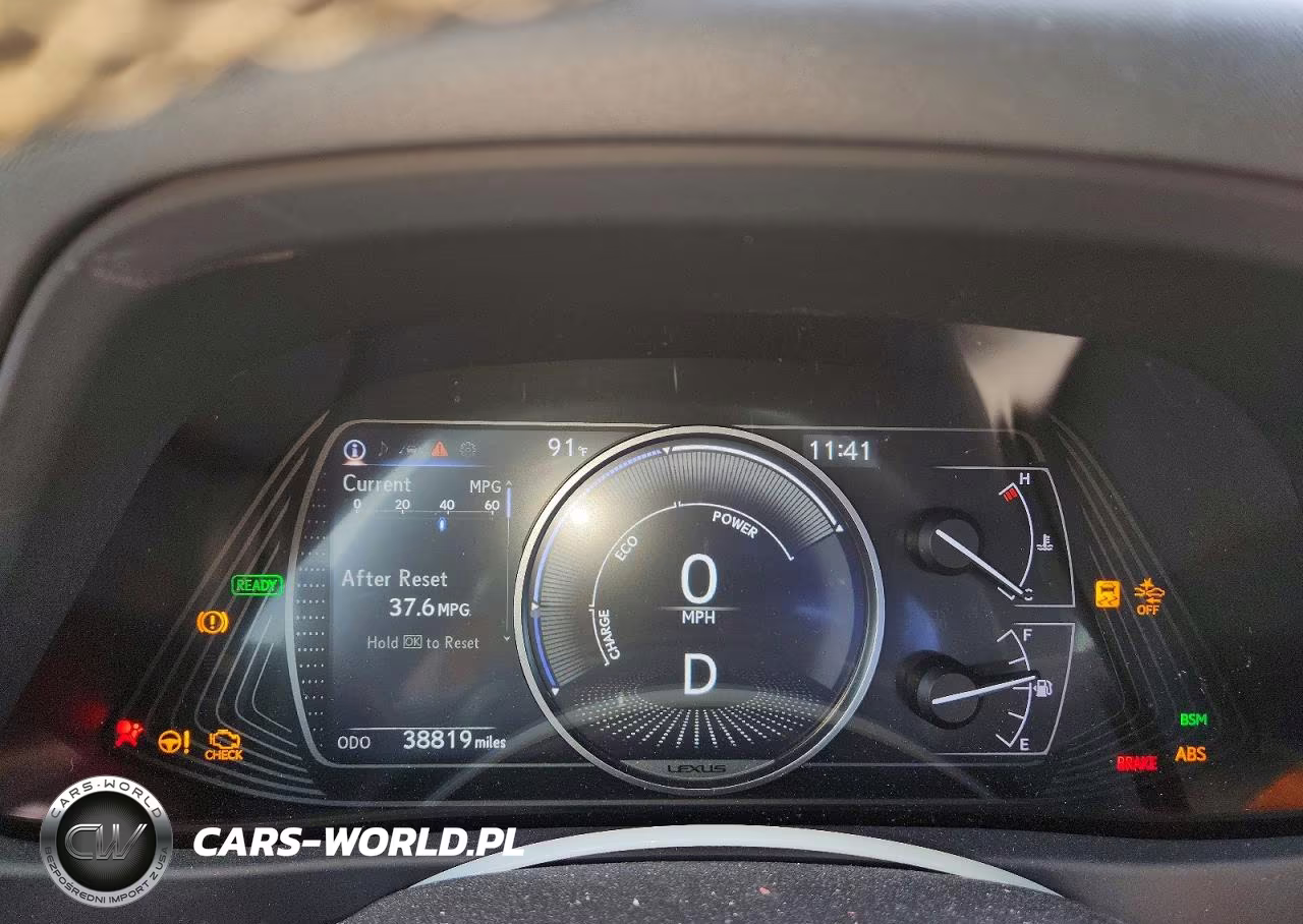 2020 Lexus Ux 250H VIN:JTHP9JBH5L2035329 - 9