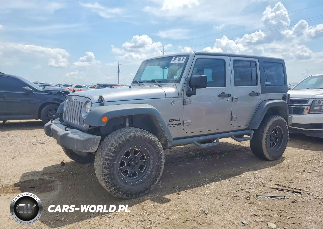 2017 Jeep Wrangler Unlimited Sport VIN:1C4BJWDG9HL542174 - 1