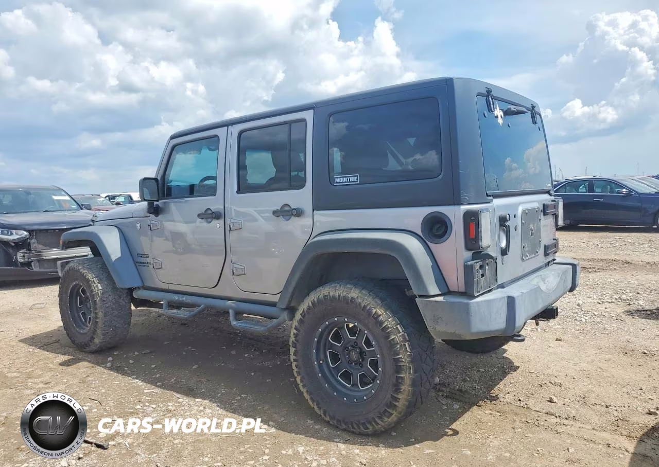 2017 Jeep Wrangler Unlimited Sport VIN:1C4BJWDG9HL542174 - 2