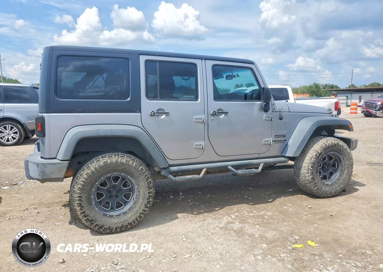 2017 Jeep Wrangler Unlimited Sport VIN:1C4BJWDG9HL542174 - 3