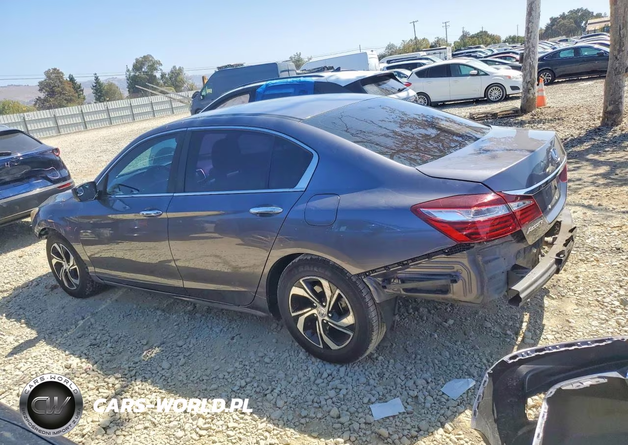 2017 Honda Accord Lx VIN:1HGCR2F33HA163264 - 2