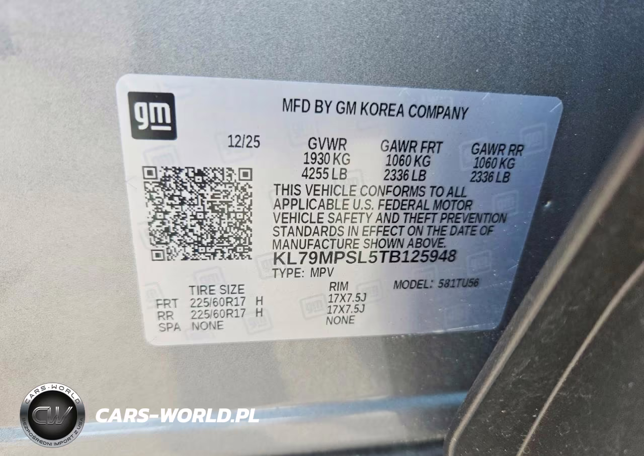 2026 Chevrolet Trailblazer Lt VIN:KL79MPSL5TB125948 - 13