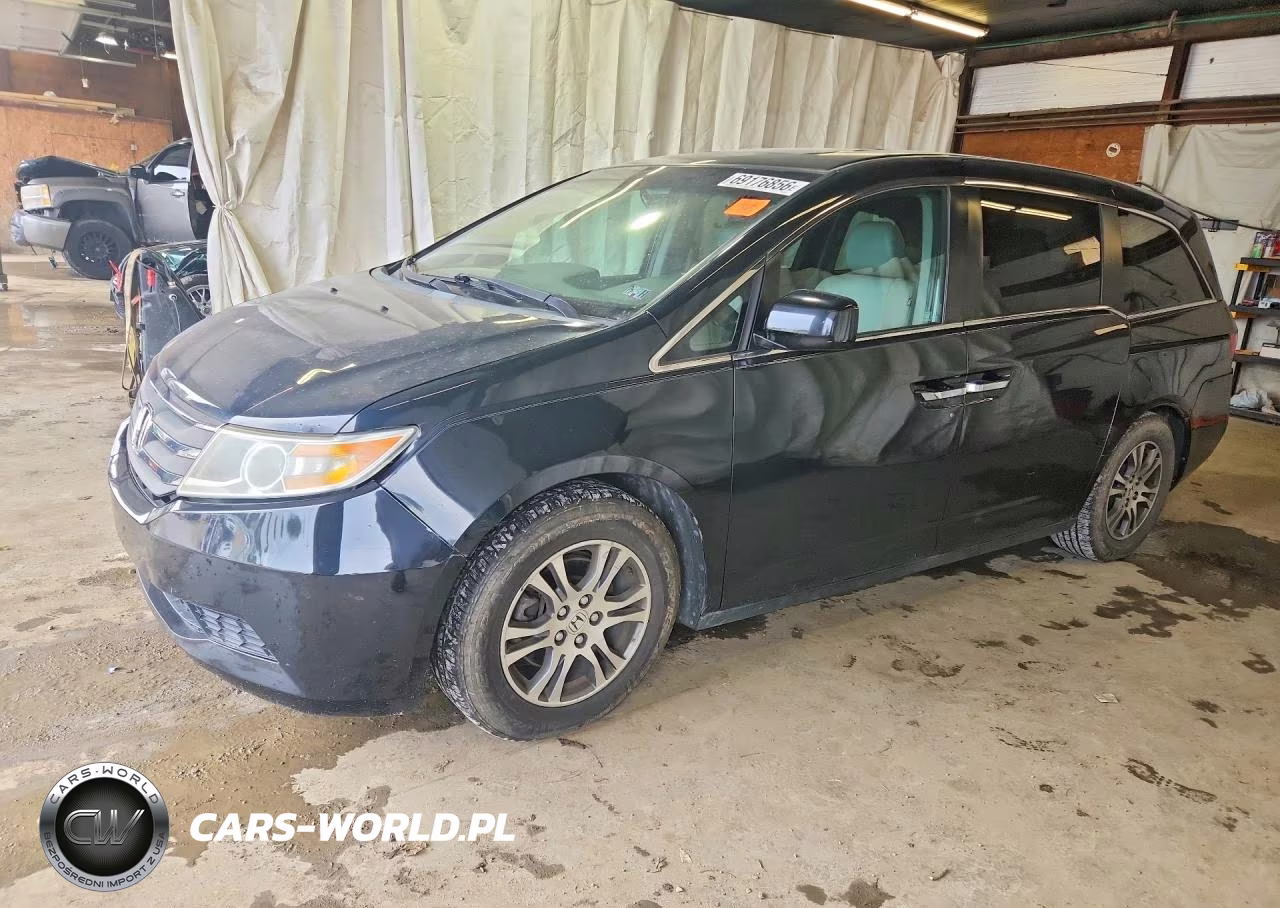 2012 Honda Odyssey Exl VIN:5FNRL5H61CB002267 - 1