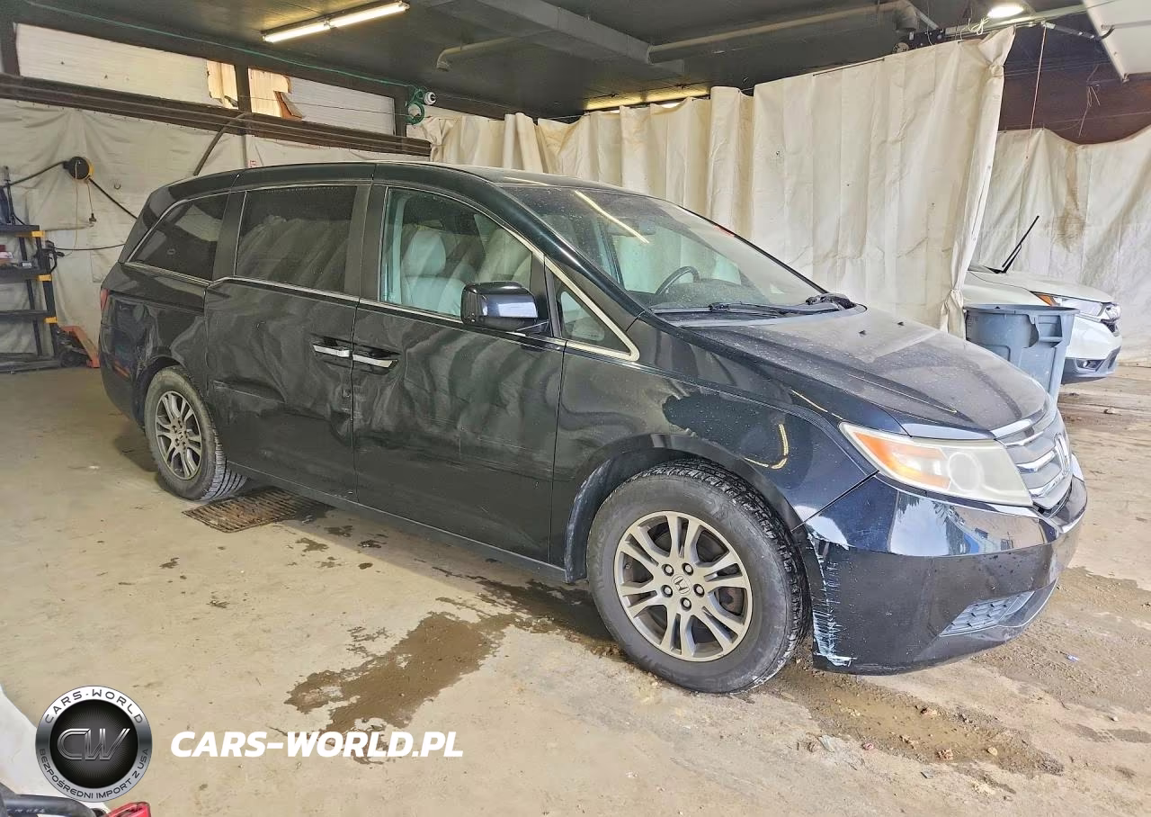 2012 Honda Odyssey Exl VIN:5FNRL5H61CB002267 - 4