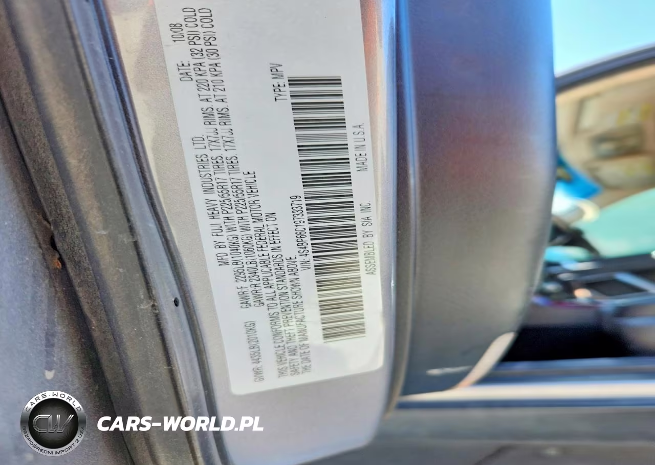 2009 Subaru Outback 2.5I Limited VIN:4S4BP66C197333719 - 12