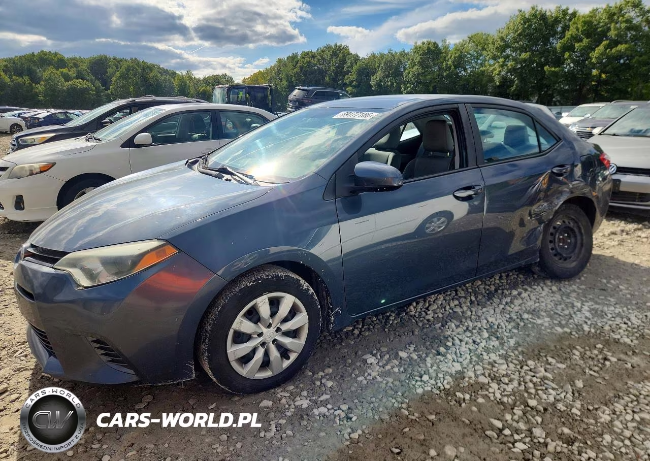 2016 Toyota Corolla Le VIN:2T1BURHE8GC537202 - 1