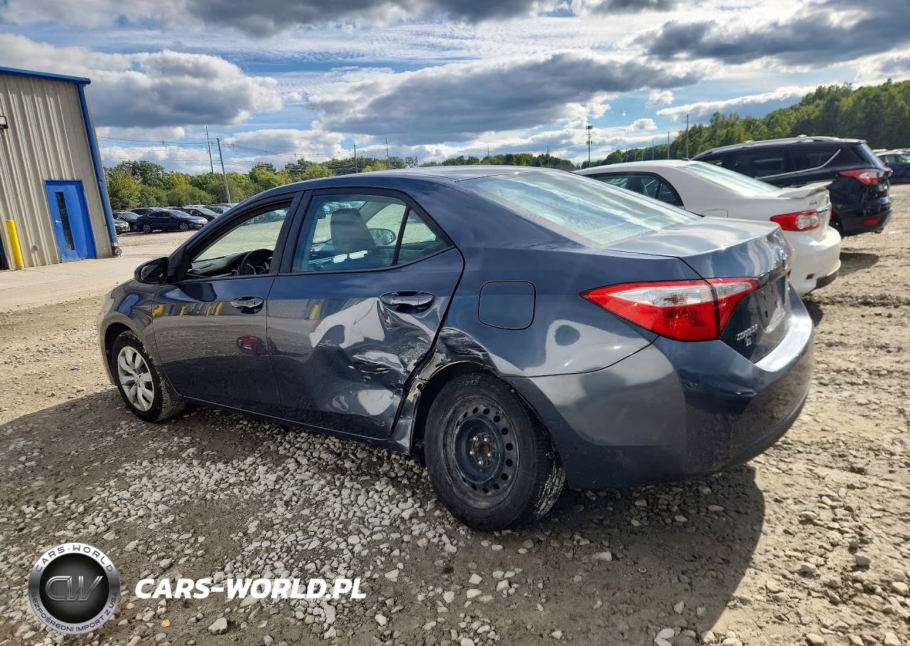 2016 Toyota Corolla Le VIN:2T1BURHE8GC537202 - 2