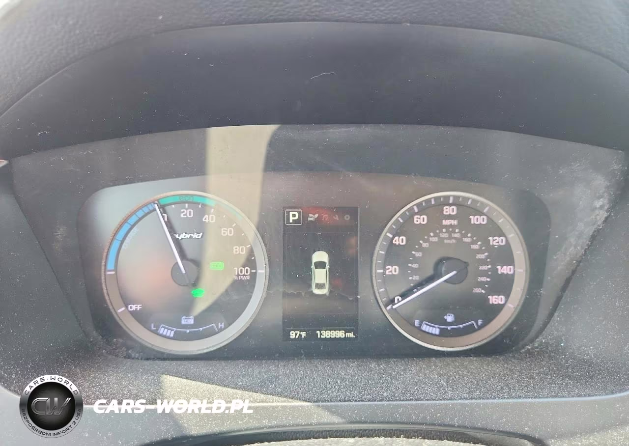 2016 Hyundai Sonata Hybrid Se VIN:KMHE24L11GA014548 - 9