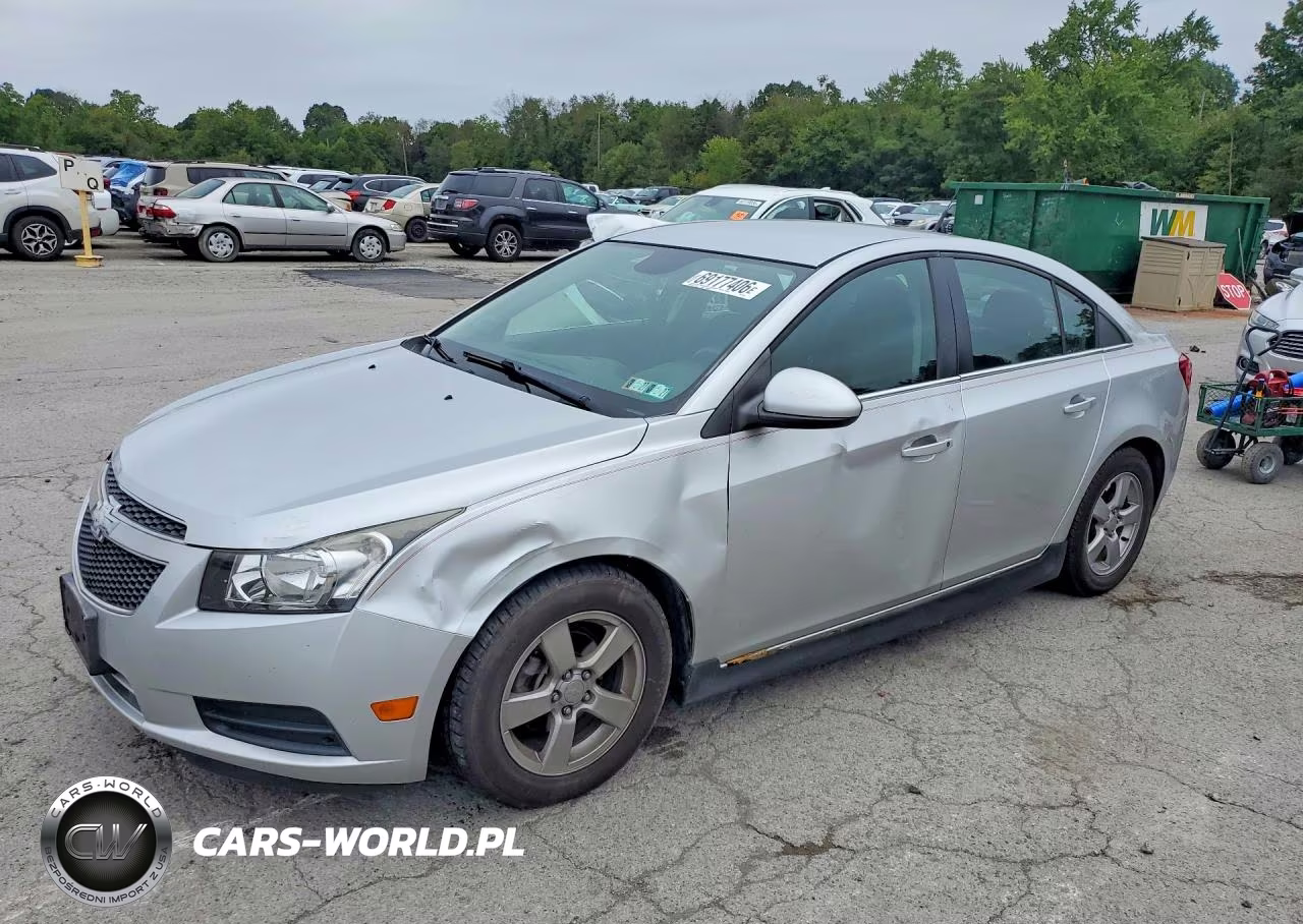 2014 Chevrolet Cruze Lt VIN:1G1PC5SB1E7123332 - 1