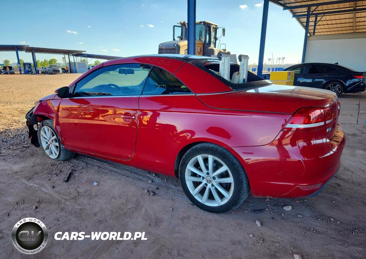 2012 Volkswagen Eos Komfort VIN:WVWBW7AH4CV004211 - 2