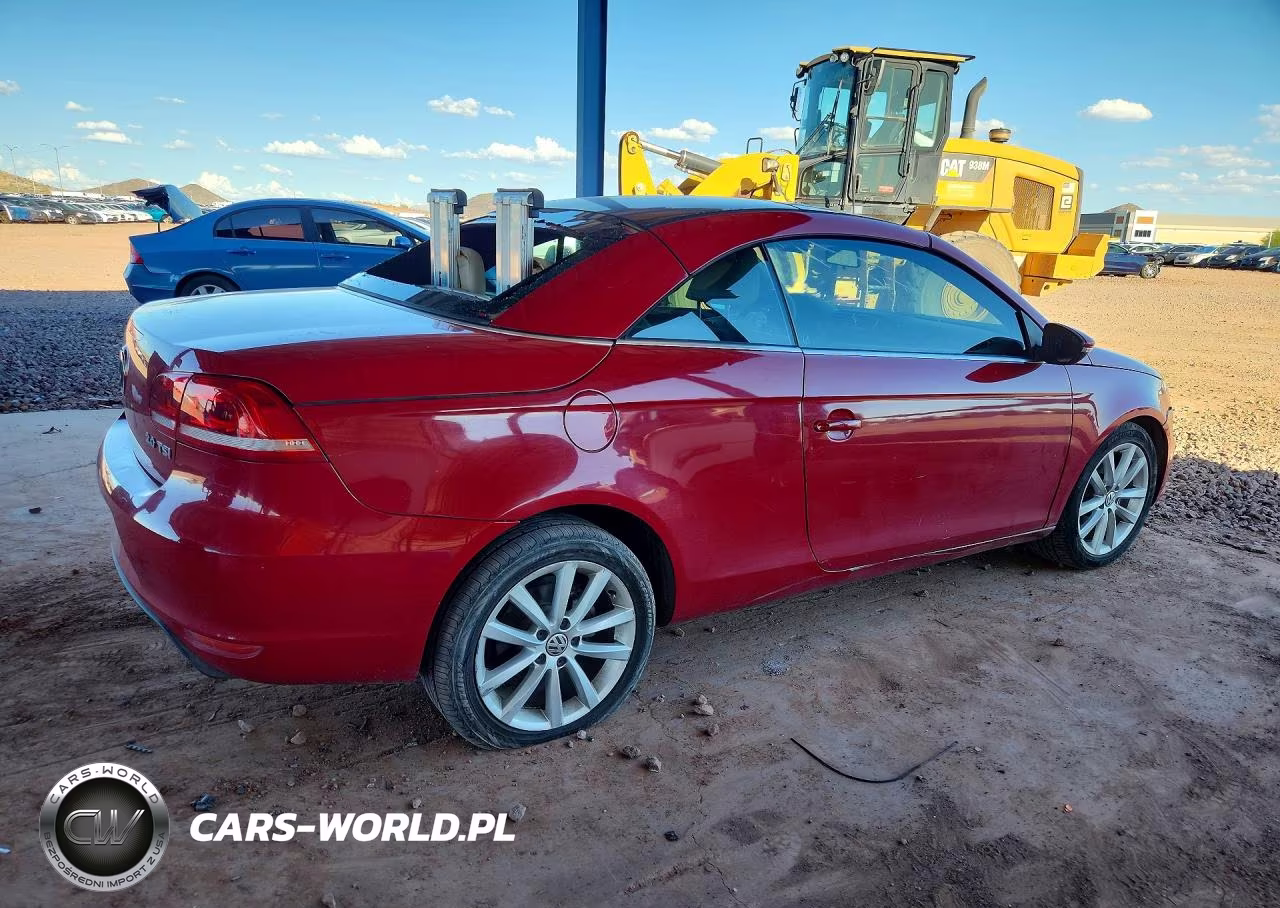 2012 Volkswagen Eos Komfort VIN:WVWBW7AH4CV004211 - 3