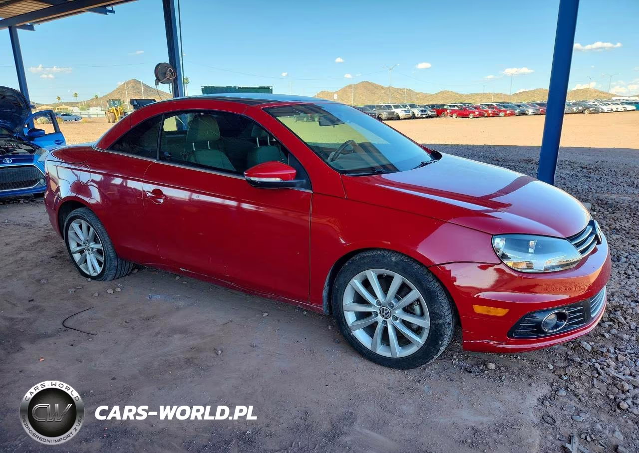 2012 Volkswagen Eos Komfort VIN:WVWBW7AH4CV004211 - 4