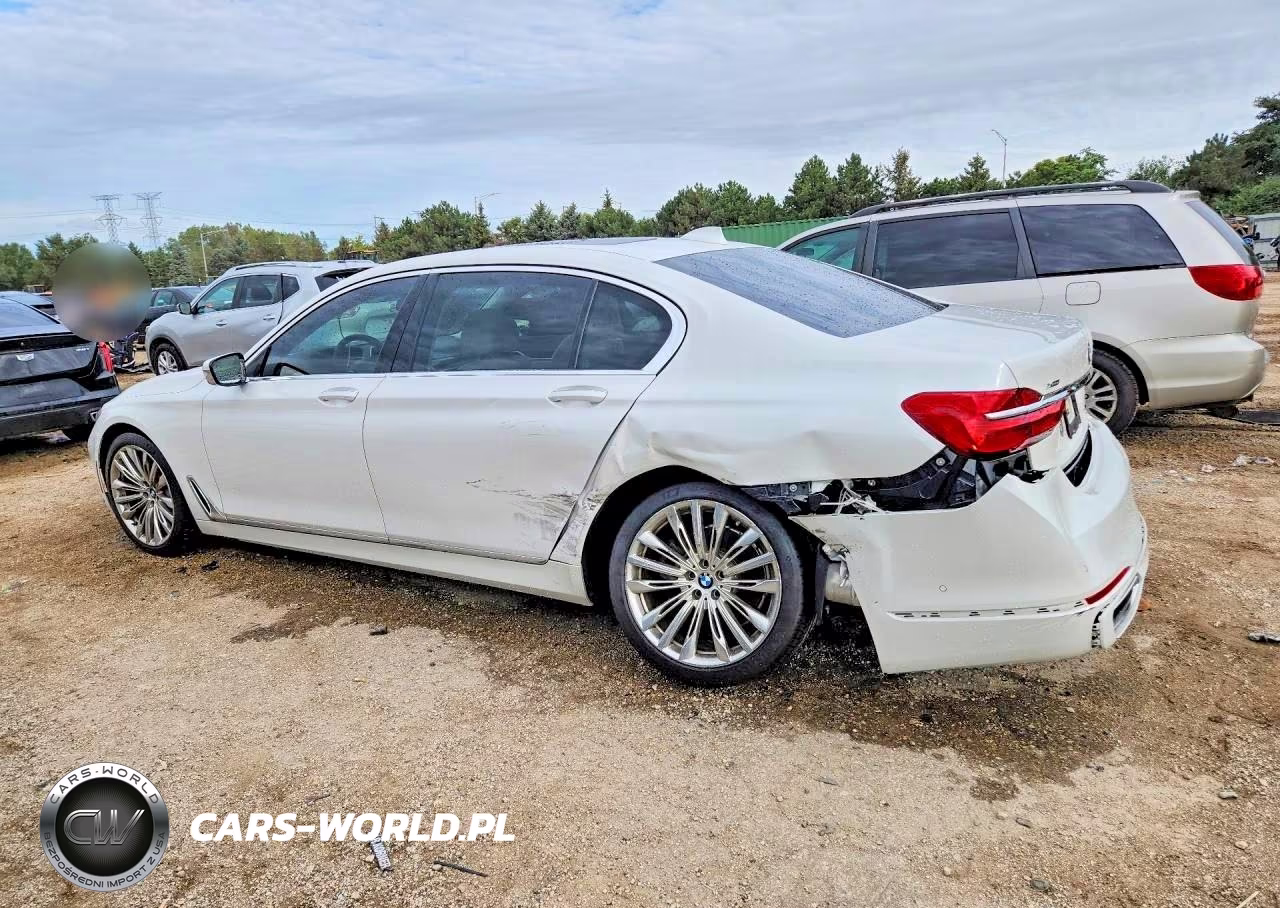 2016 BMW 750 Xi VIN:WBA7F2C53GG418390 - 2