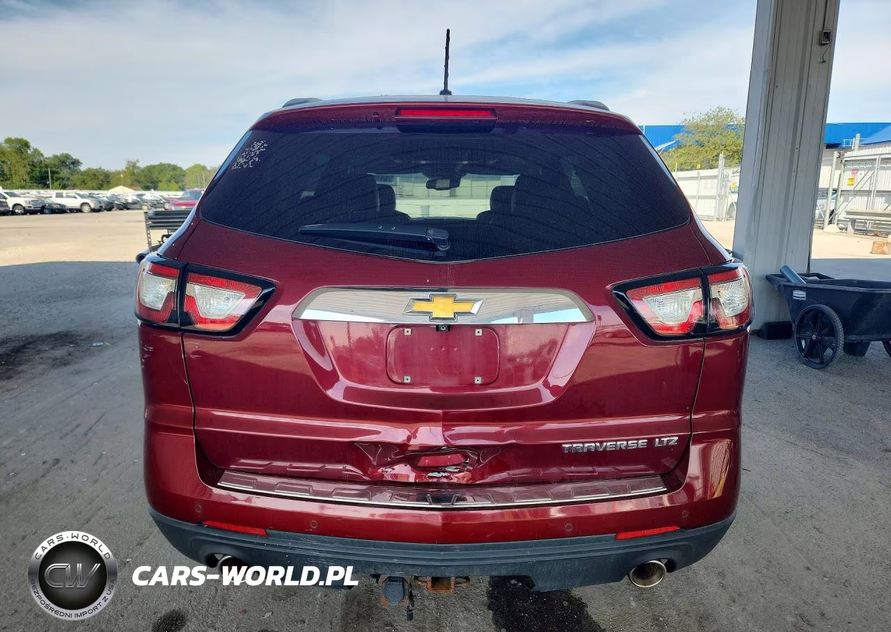 2015 Chevrolet Traverse Ltz VIN:1GNKRJKD6FJ369685 - 6