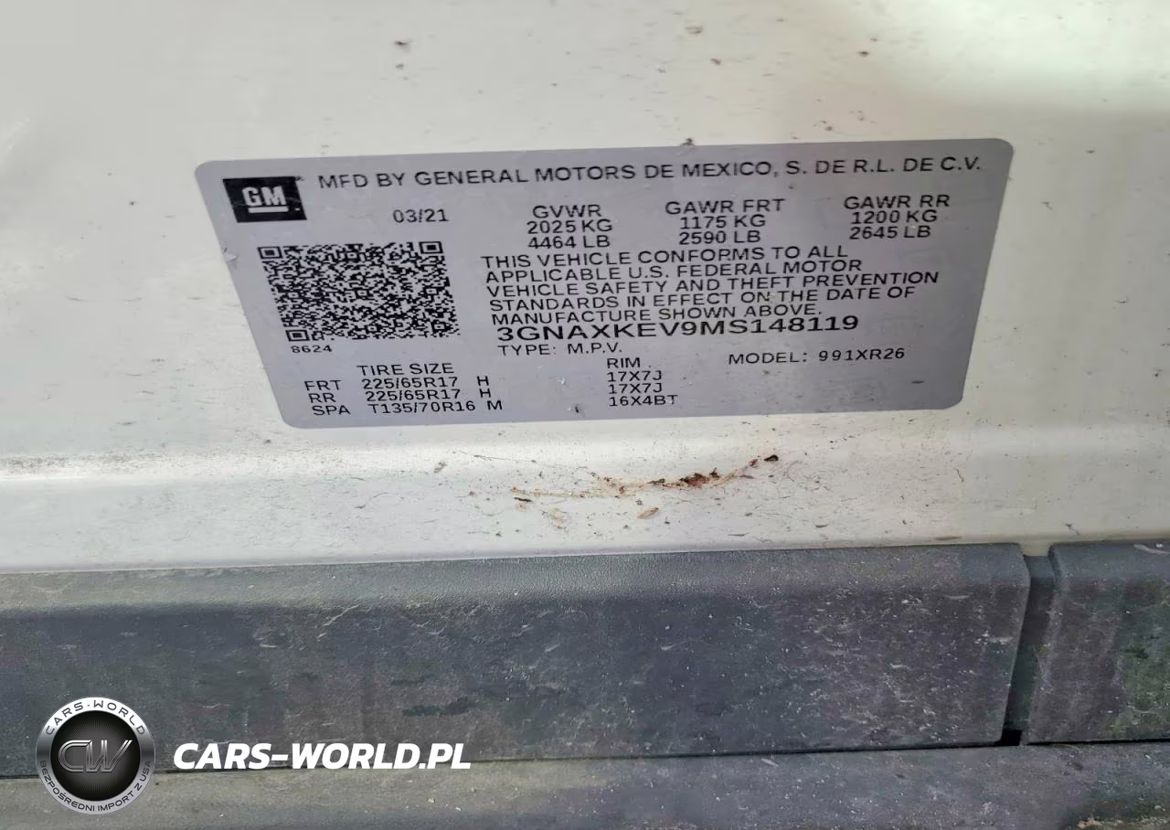 2021 Chevrolet Equinox Lt VIN:3GNAXKEV9MS148119 - 13