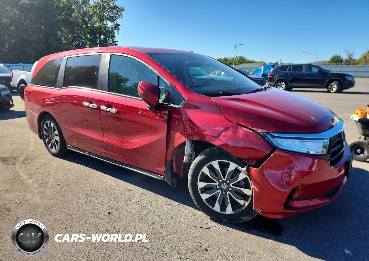 2024 Honda Odyssey Exl VIN:5FNRL6H67RB020741 - 4