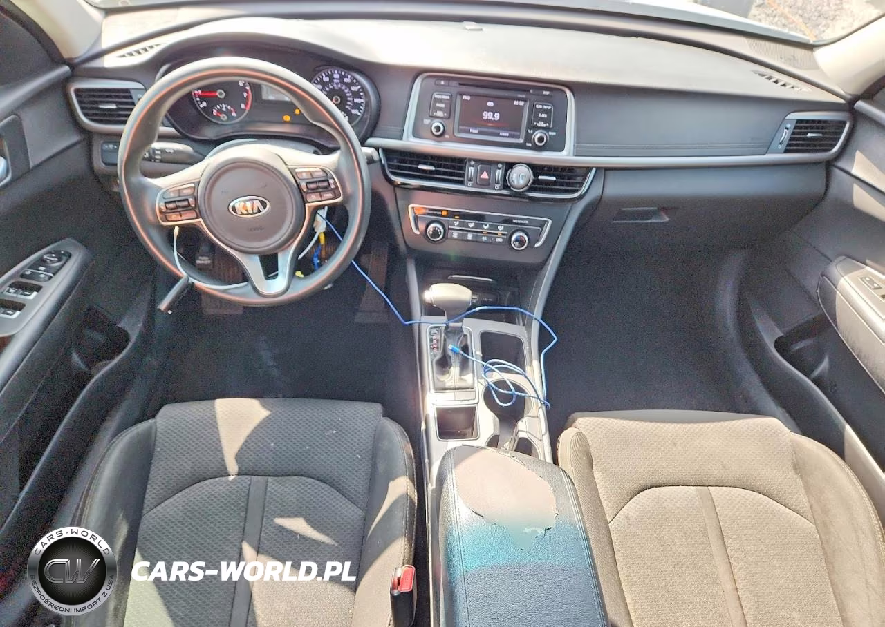 2017 Kia Optima Lx VIN:5XXGT4L37HG139636 - 8