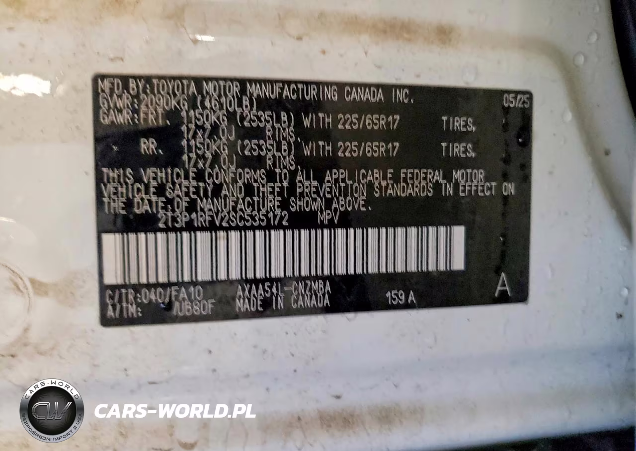 2025 Toyota Rav4 Xle VIN:2T3P1RFV2SC535172 - 13