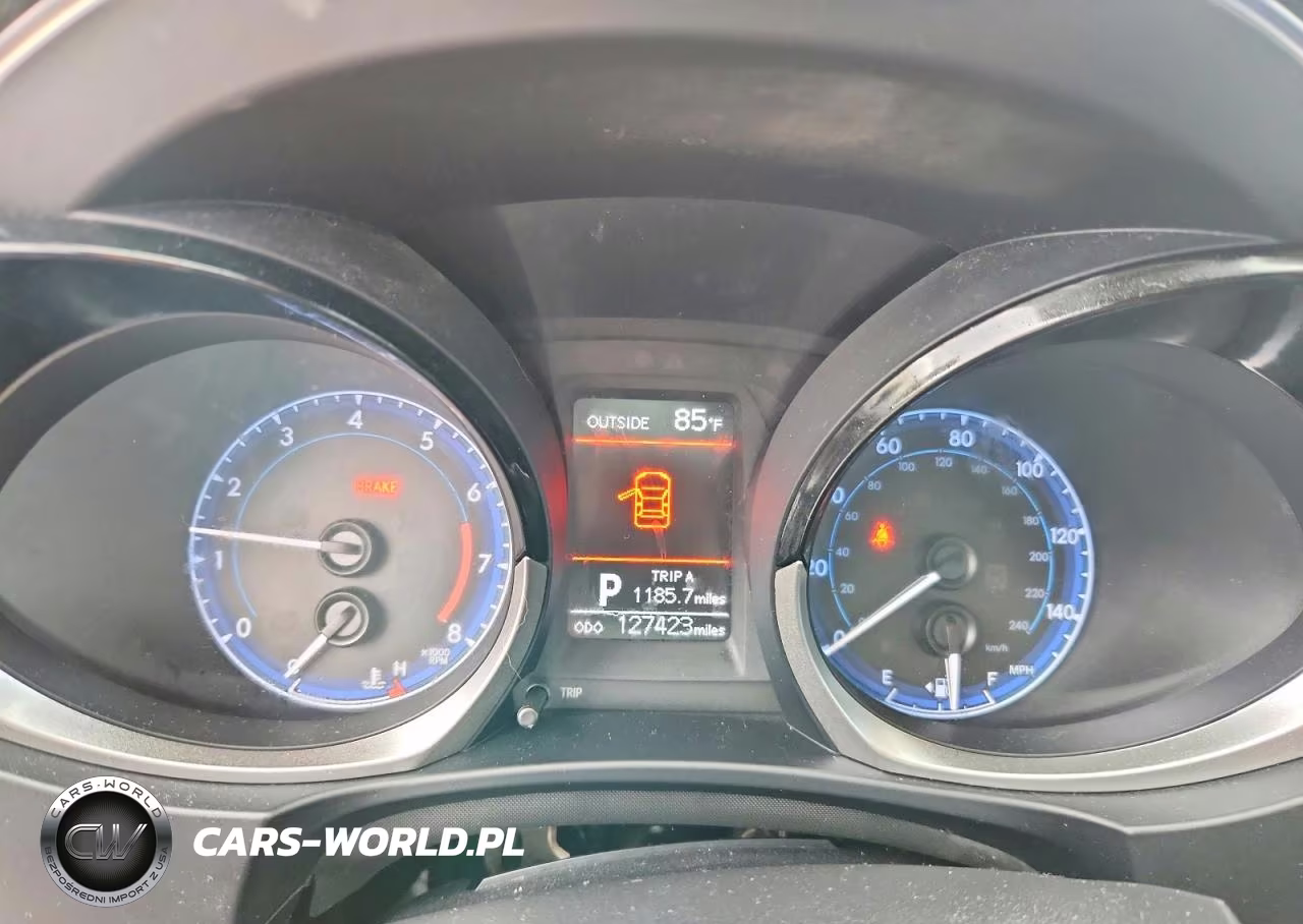 2014 Toyota Corolla S Plus VIN:5YFBURHE0EP128303 - 9