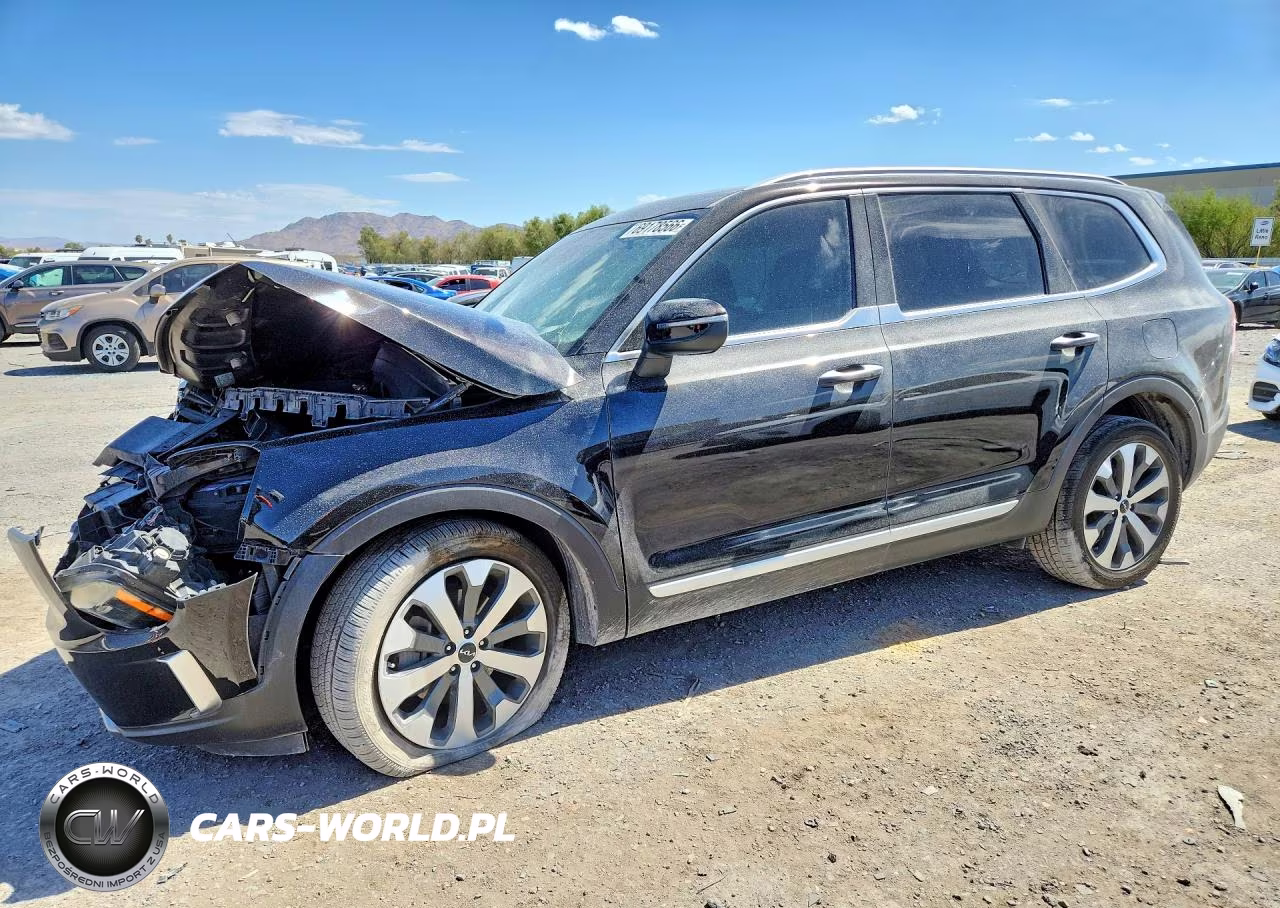 2022 Kia Telluride S VIN:5XYP64HC5NG218780 - 1