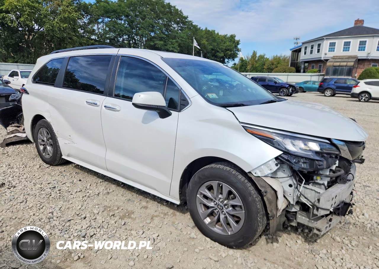 2022 Toyota Sienna Xle VIN:5TDJSKFC7NS048529 - 4